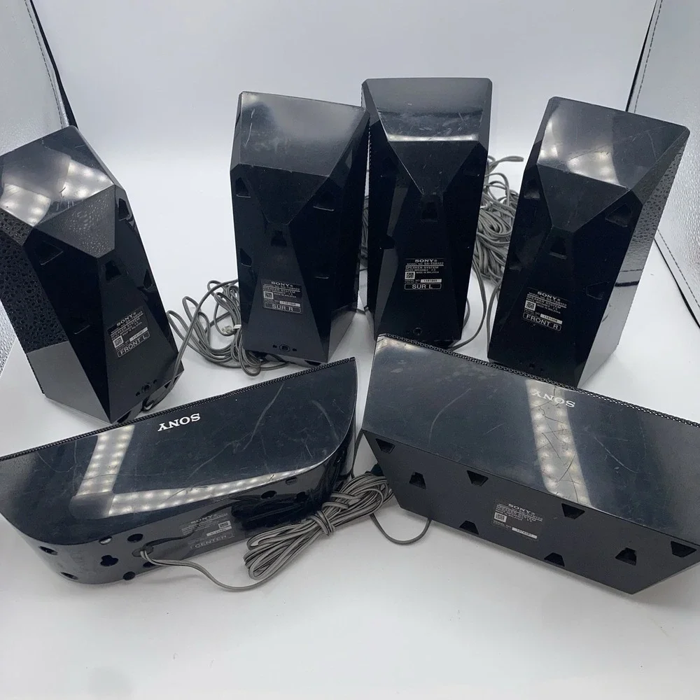 Sony SS-CTB122 + SS-TSB122 L/R, Center - Surround Sound 5 Speaker System